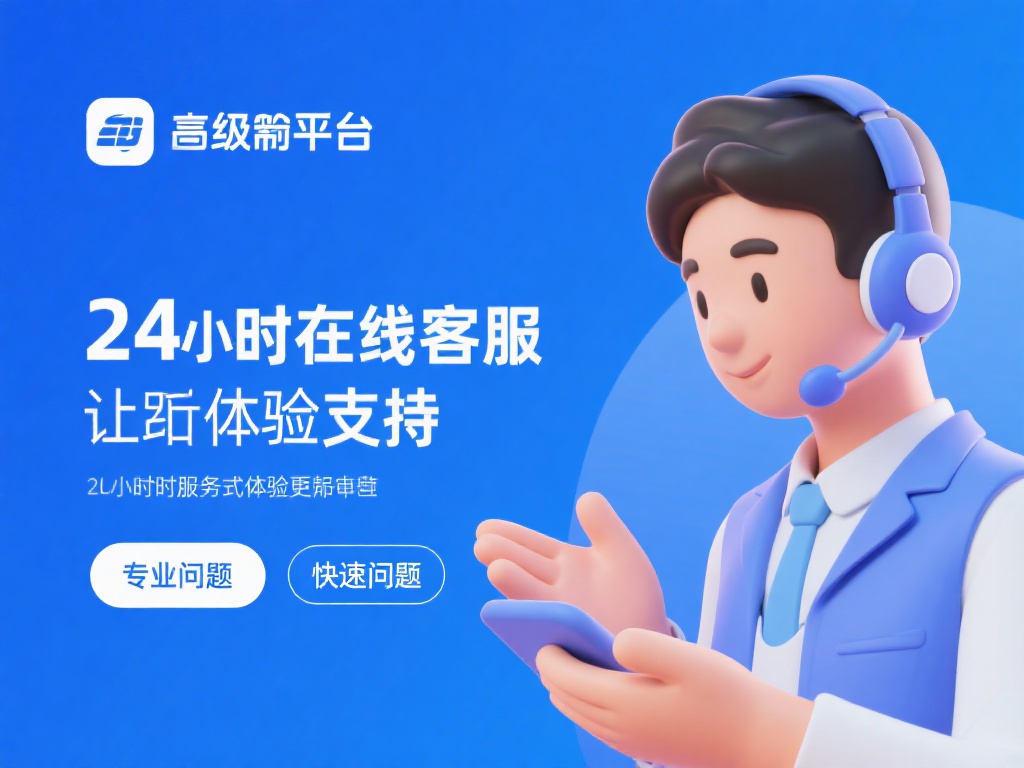 此外，平台还提供了24小时在线客服支持。无论遇到任